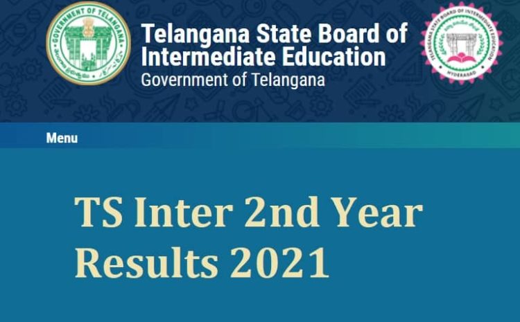  Telangana Inter 2nd year Results 2021 Released